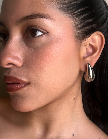 ARETE DROP SILVER LARGE