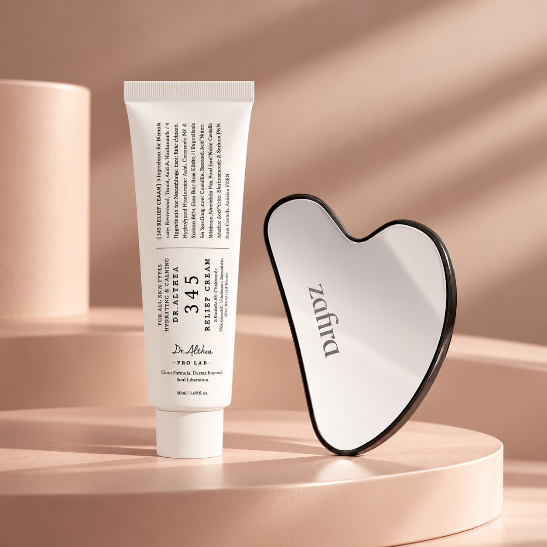 SKIN PACK: GUASHA + DR. ALTHEA 345 RELIEF CREAM 50ML