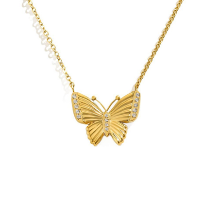 COLLAR MARIPOSA GOLD