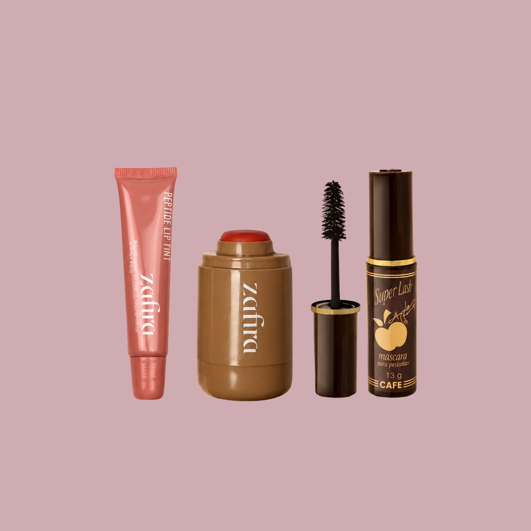 PACK: LIP TINT + POCKET BLUSH + MASCARA DE PESTAÑAS