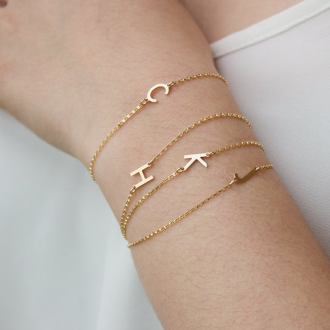 PULSERA INICIAL LETRA